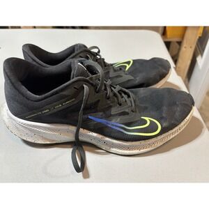 Nike Quest 3 Athletic Running Shoes Black/Blue/Volt DH0203-001 Men's Size 10.5‎
